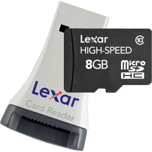 SECURE DIGITAL, 8GB, MICRO SDHC
