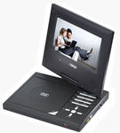 7 inch Naxa NPDT-750 AC/DC TFT LCD Swivel Screen TV w/ Full Function DVD Player