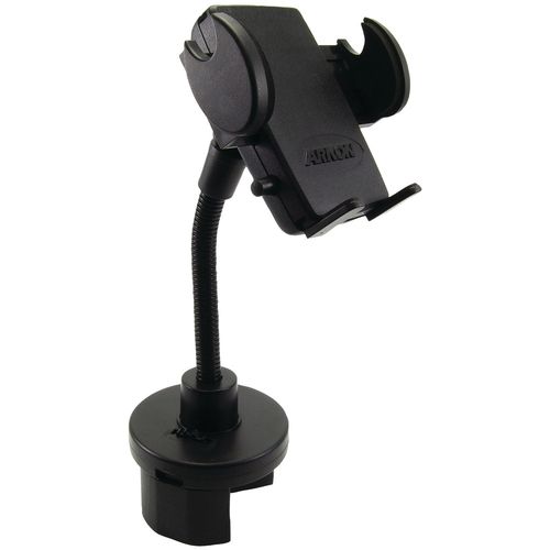 ARKON SM423-G Cup Holder Mount with Flexible Gooseneck Shaft & Mega Grip Smartphone Holder