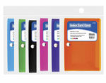 Bazic 3"" X 5"" Index Card Case w/ 5-Tab Divider Case Pack 72