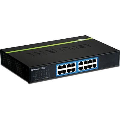 16-port Gigabit GREENnet Swtch