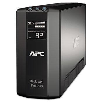 Back-UPS Pro 700 Battery Backup System, 700 VA, 6 Outlets, 355 J