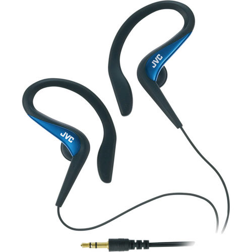 Blue Ear-Clip Headphones For Light Sports With Bass Enhancement