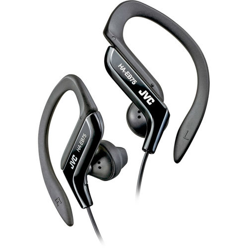 Black Ear-Clip Headphones For Light Sports With Bass Enhancement