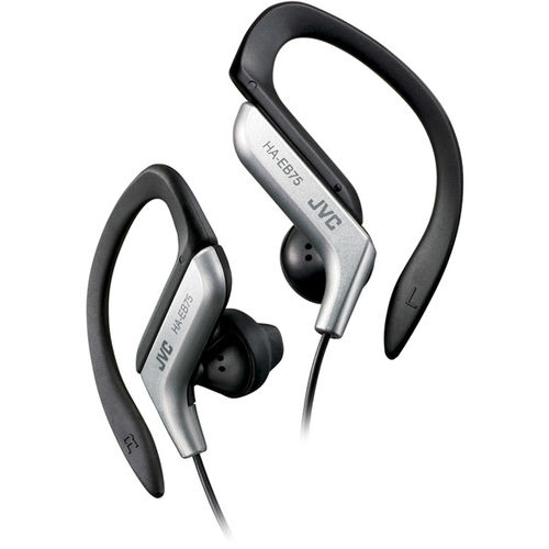 Silver Ear-Clip Headphones For Light Sports With Bass Enhancement