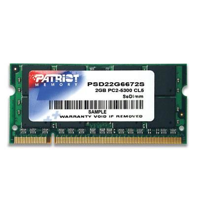 2GB 667MHz DDR2