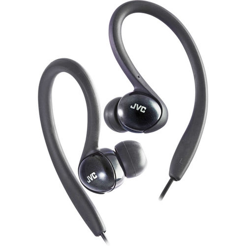 Inner-Ear Sports Clip Earbuds - Black