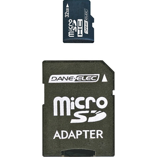 32GB microSD Card with SD Adaptor
