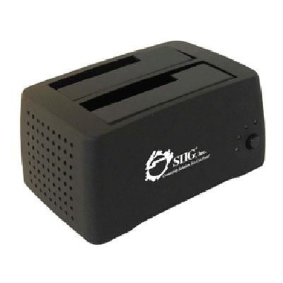 USB 2.0 Dual Bay Docking