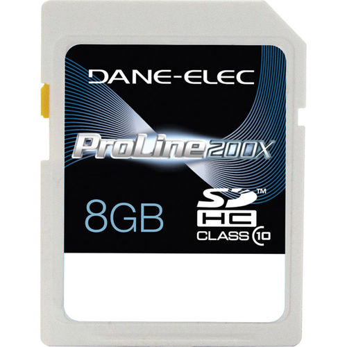 High-Speed 8GB Class 10 SDHC Card