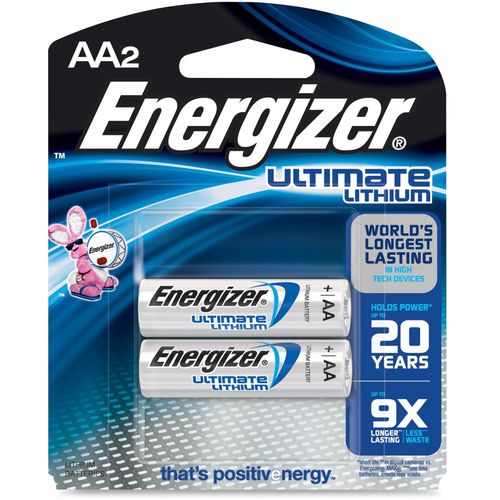 2 Pk, AA Ultimate Lithium Battery