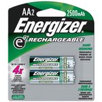 2 Pk, AA Rechargeable Battery