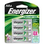 4 Pk, AA Rechargeable Battery