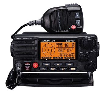 STANDARD MATRIX AIS + BLACK - CLASS D 25 WATT VHF