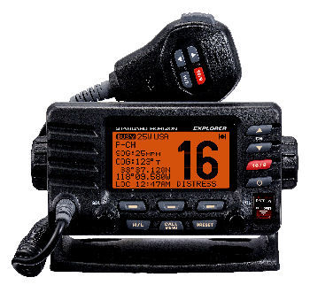 STANDARD EXPLORER BLACK - CLASS D 25 WATT VHF