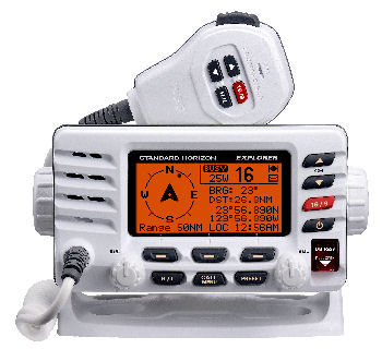 STANDARD EXPLORER WHITE - CLASS D 25 WATT VHF