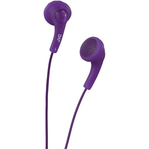 JVC HAF150V Gumy Earbuds (Grape Violet)