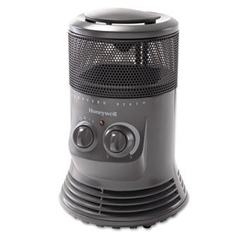 Mini-Tower Heater, 750W - 1500W, Gray