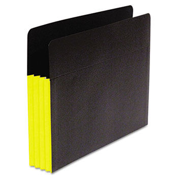 Fusion Pocket, 3 1/2 Inch Expansion, 9 1/2 x 11 3/4, Letter, Yellow