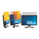 Frameless Gold LCD Privacy Filter for 19"" Widescreen Monitor