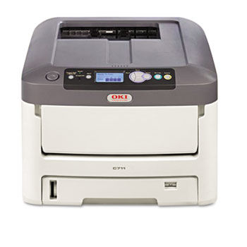 C711dtn Laser Printer, Network-Ready, Duplex Printing
