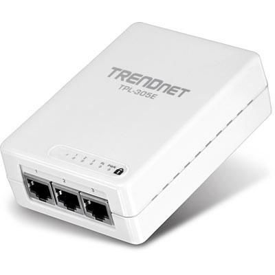 200Mbps 3-Port Powerline AV Ad