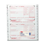 W-2 Tax Form, 4-Part Carbonless, 24 Forms