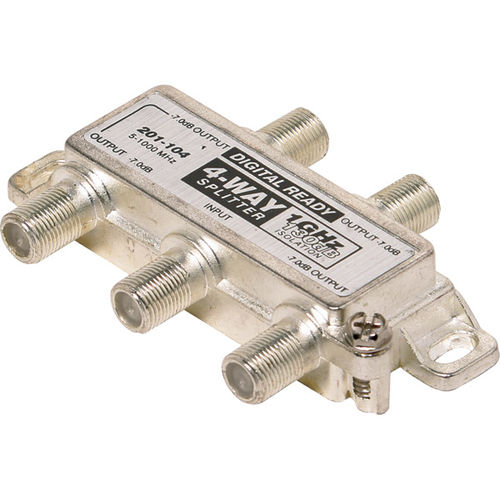 4-Way Premium 1GHz 130dB RF Balanced Digital Splitter