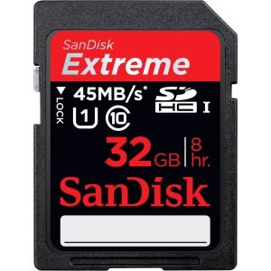 Extreme SDHC 32GB Class 10