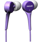 Purple Juicy Tunes Fashion Earbuds