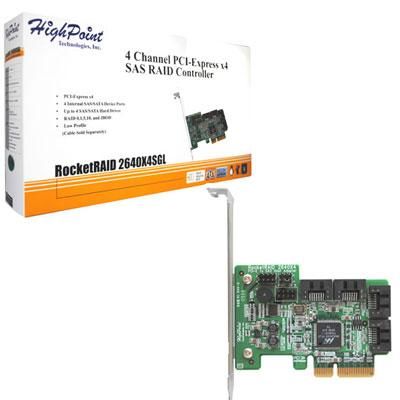 PCI X4 SAS Raid Controller