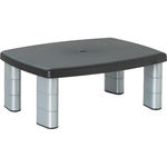 Adjustable Monitor Stand Black And Silver