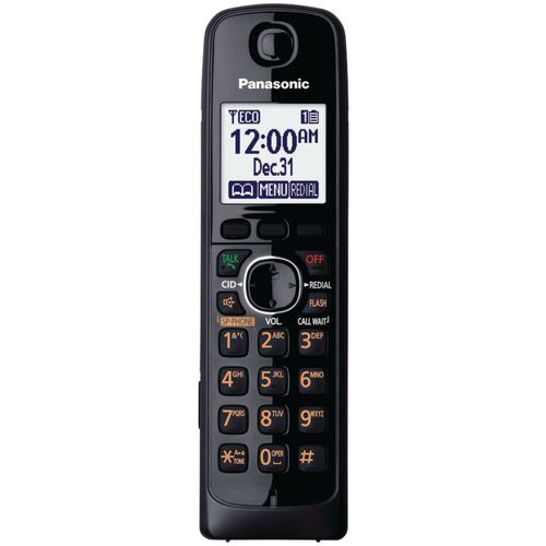 PANASONIC KX-TGA660B DECT 6.0 Rangeboost Cordless Phone System (Additional handset)
