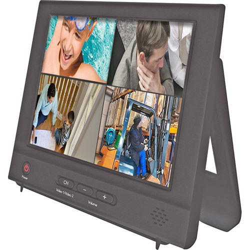 8"" Color LCD Security Monitor with Audio