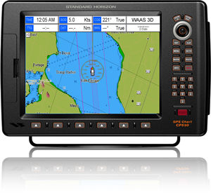 STANDARD CP590 12"" PLOTTER - 50 CHANNEL GPS US CHARTS