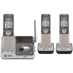 ATT CL82301 DECT 6.0 Cordless Phone System with Talking Caller ID & Digital Answering System (3-handset system)