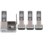 ATT ATTCL82401 DECT 6.0 Cordless Phone System with Talking Caller ID & Digital Answering System (4-handset system)
