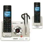VTECH VTLS6475-3 DECT 6.0 Cordless Phone System with 2 Handsets & Cordless Headset