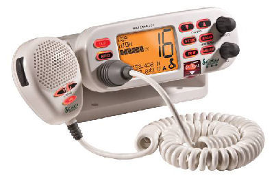 COBRA MRF75-D CLASS D VHF - 25 WATT WHITE