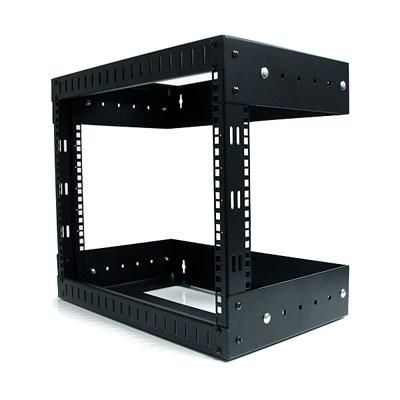 8U Open Frame Wall Mount Rack