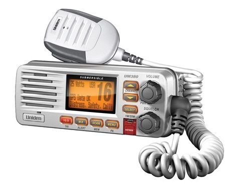 UNIDEN SOLARA D WHITE VHF - CLASS D DSC 25 WATT