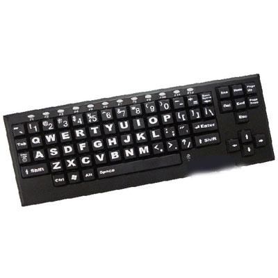 Wireless large-key keyboard BL