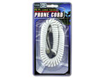 Coiled telephone cord (assorted colors)