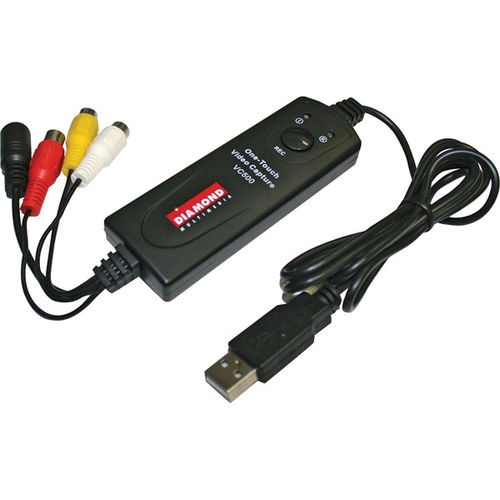 One Touch Video Capture, Edit, Stream or Burn to DVD USB 2.0 for PC