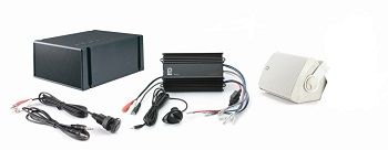 POLYPLANAR MP3-KIT-7 WHITE - AMP AND SPEAKER KIT