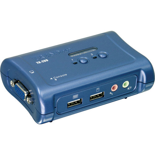 2-Port USB KVM Switch Kit with Audio