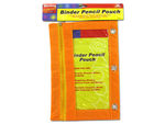Binder pencil pouch