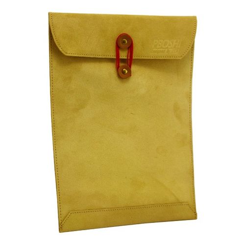 MacBook Air Compatible 11.6 inch Beige Leather Case""