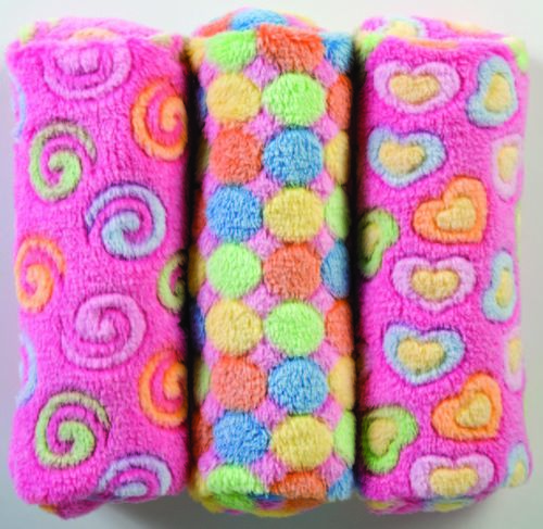 Fuzzy Love Pencil Pouch Case Pack 36