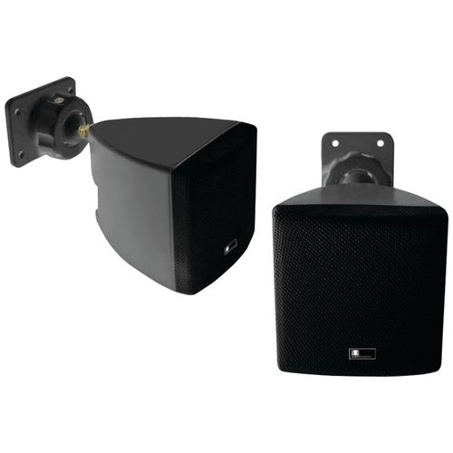 PURE ACOUSTICS HT770 BL Mini Cube Speaker with Wall Bracket (Black)